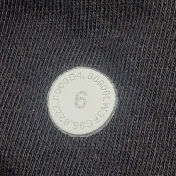 Lululemon Rippled Textured Full Zip Jacket Autumn Black‎ Size 6 MSRP: $149 EUC - Picture 10 of 16